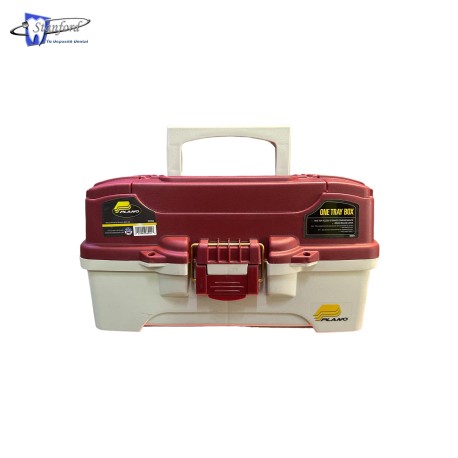 Caja para instrumental, color guinda