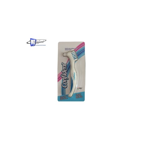 Cepillo para prótesis dental confident